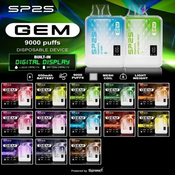 SP2s 一次性拋棄式 9000口電子煙